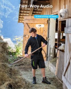 Alternative view of ieGeek S11 Cámara 4G Solar | Sin WiFi con Tarjeta SIM Incluida