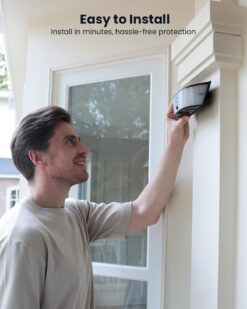 Alternative view of ieGeek S4 Cámara Solar con Foco 2K 160 Lúmenes Integrado